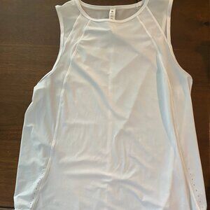 lululemon Sculpt Tank Top, white, size 8